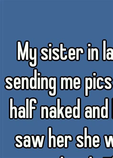 Ellens family. . Naked sister in law